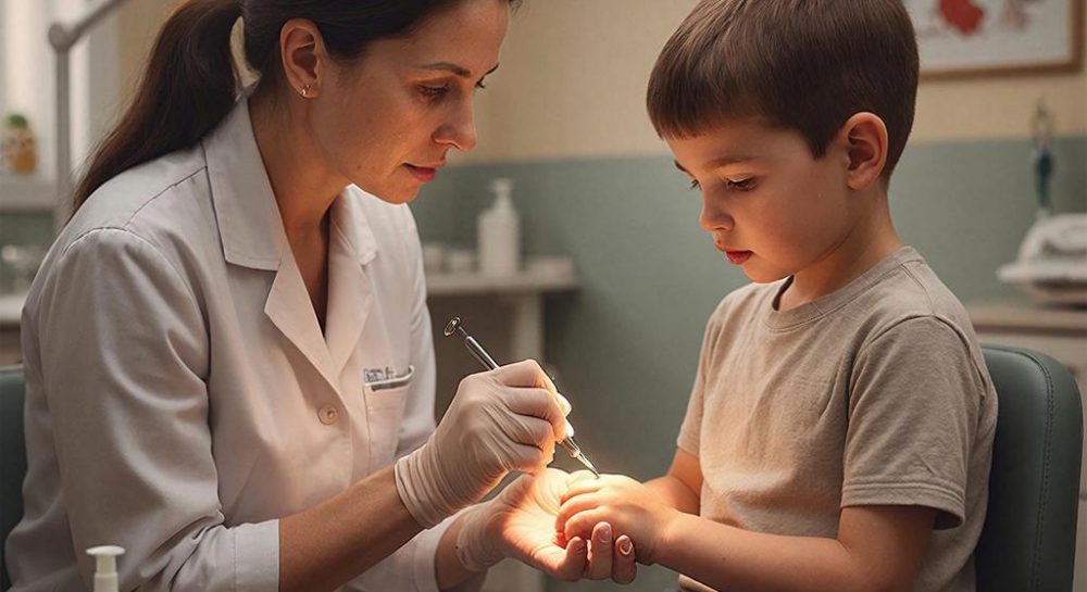 Лечение вросшего ногтя у детей