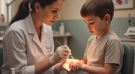 Лечение вросшего ногтя у детей